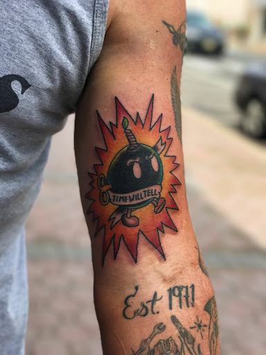 Explore donald duck tattoo ideas, creative tattoo ideas in Plainfield, available at Dark Souls Ink 2
