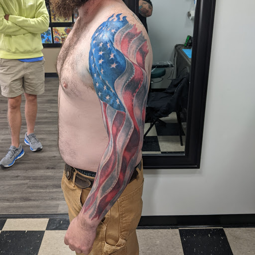 Find tattoo sunflower ideas for your next unique tattoo in New Bern at Ol Skool Tattoos