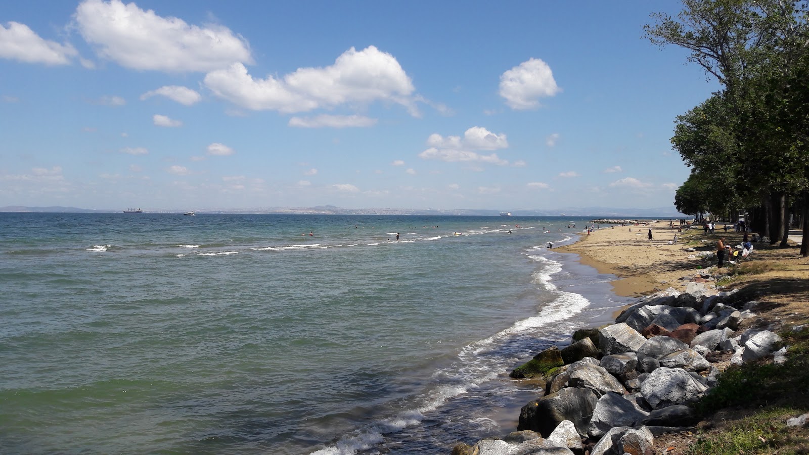 Arastirma beach的照片 带有碧绿色水表面