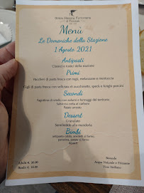 Restaurant Antica Stazione Ferroviaria di Ficuzza à Corleone - menu / carte