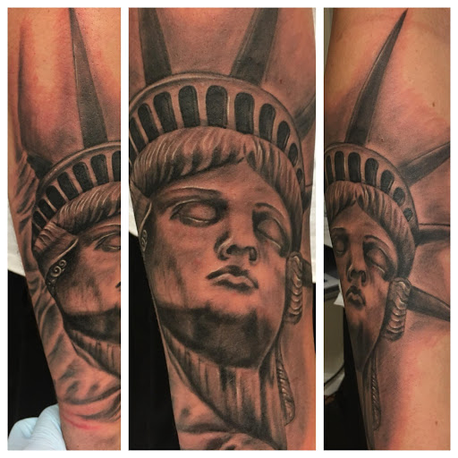 Explore noah's ark tattoo ideas, creative tattoo ideas in Worcester, available at Hourglass Ink Tattoo Studio