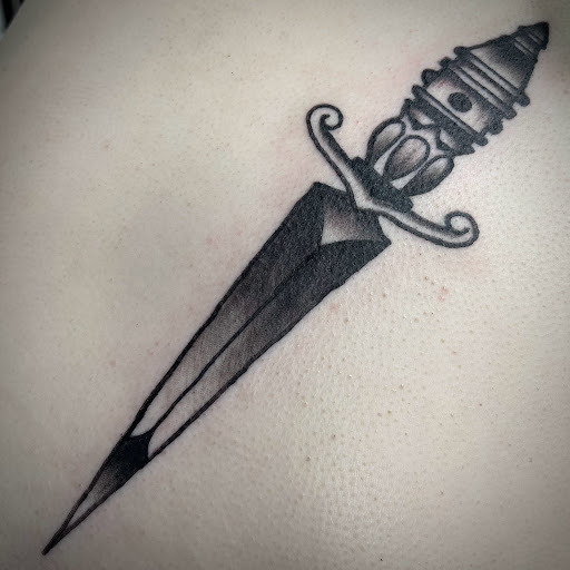 Explore blue bird tattoo ideas, creative tattoo ideas in Buffalo, available at True Gloom Tattoo Studio