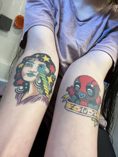 Explore heart with wings tattoo ideas, creative tattoo ideas in Charleston, available at Holy City Tattooing Collective