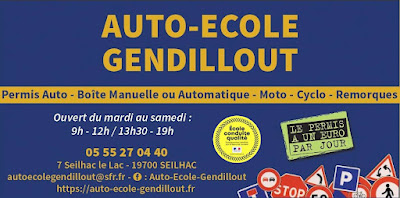Auto Ecole Gendillout à Seilhac