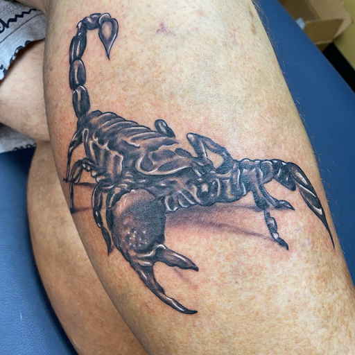 Explore tattoo ideas horror, creative tattoo ideas in Warner Robins, available at Untold Pain Tattoo Studio