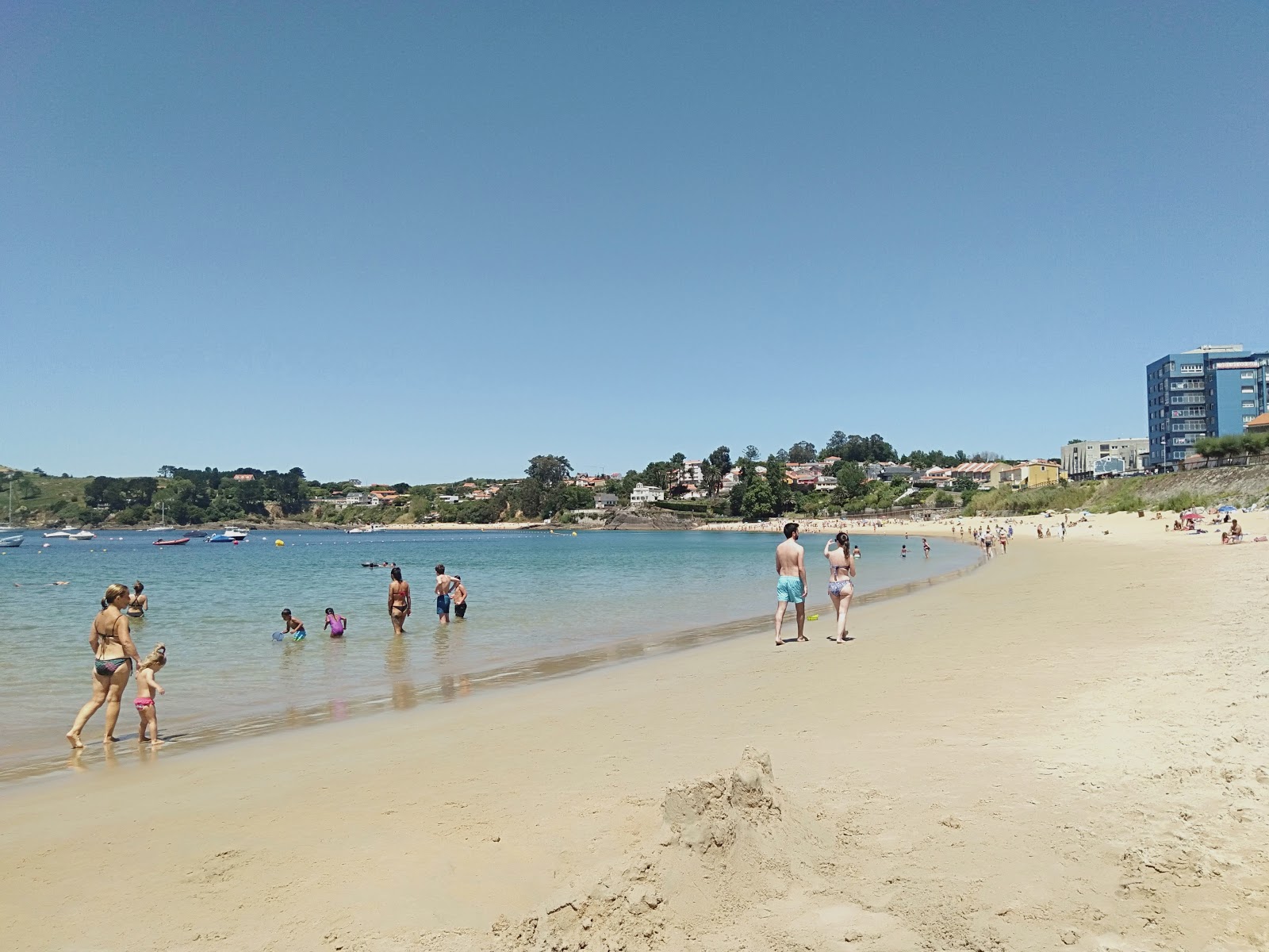 Zdjęcie Playa Mera z powierzchnią drobny beżowy piasek