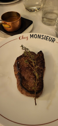 Filet mignon du Restaurant français Chez Monsieur à Paris - n°12