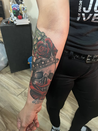 Explore tattoo ideas on collar bone, creative tattoo ideas in Dover, available at Karma Theory Tattoos