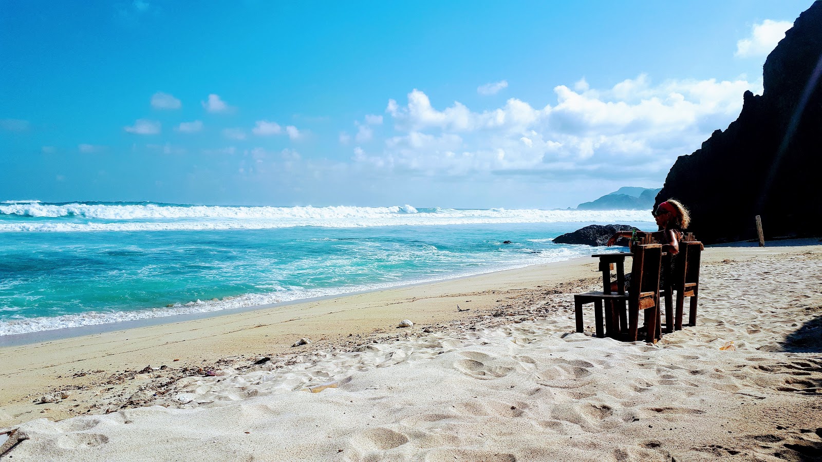 Foto di Mandalika Queen Beach e l'insediamento