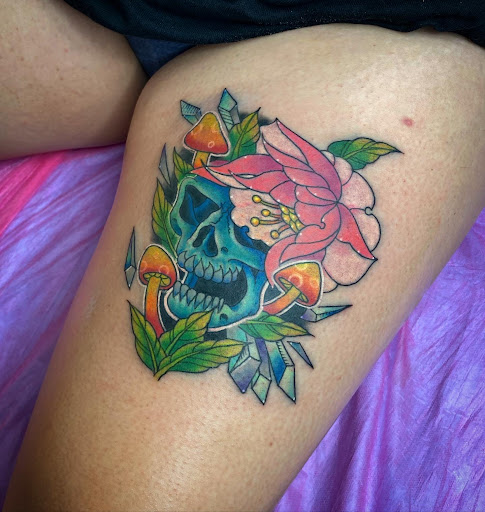 Explore small lana del rey tattoo ideas, creative tattoo ideas in Fairmont, available at Sleazy Studios