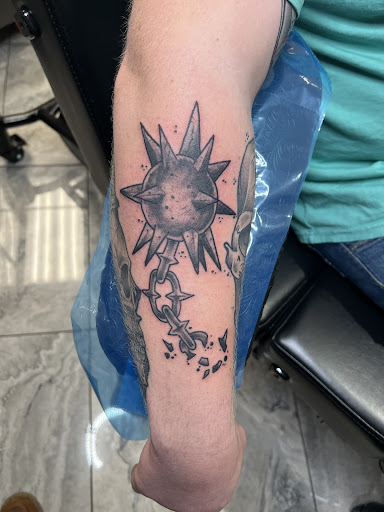 Explore jellyfish tattoo ideas, creative tattoo ideas in Birmingham, available at Classic 13 Tattoo