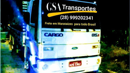 Fretes e mudanças GSA-Transportes Marataízes e região