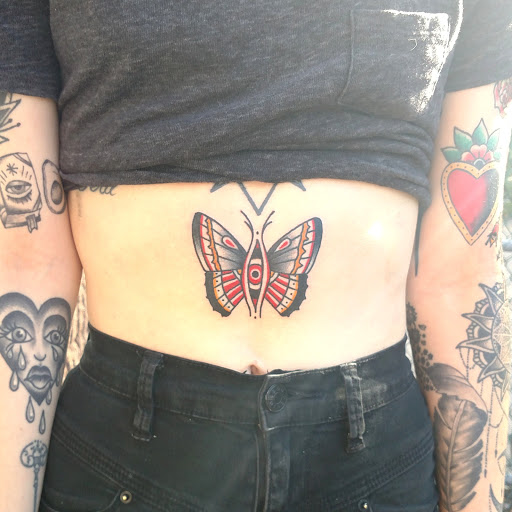 Tattoo Shop «Two Headed Dog Tattoo Studio», reviews and photos, 189 Changebridge Rd #3, Montville, NJ 07045, USA