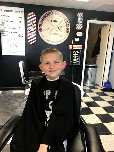 Barber Shop «Springboro Barber Shop», reviews and photos, 762 W Central Ave, Springboro, OH 45066, USA