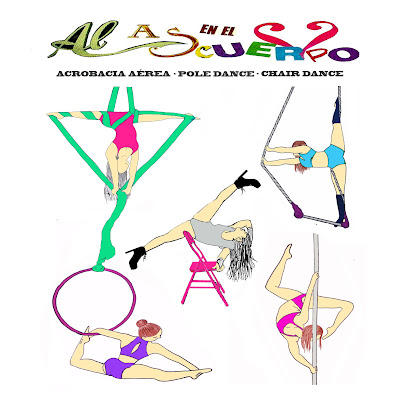Alas en el cuerpo. Acrobacia aérea, Pole Sport, Chair dance y flexibilidad.