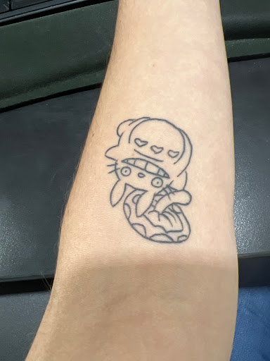 Explore pepe le pew tattoo ideas, creative tattoo ideas in Satellite Beach, available at Rocksteady Tattoo Company