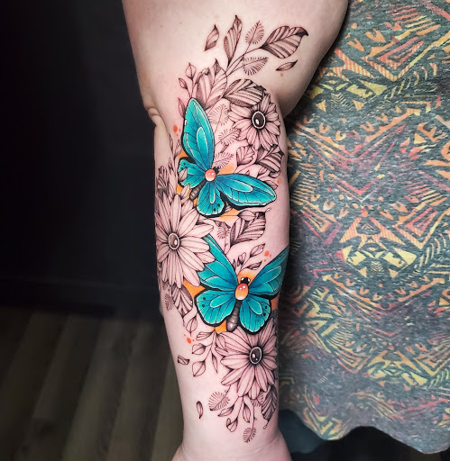 Explore fairy tattoo ideas, creative tattoo ideas in Stevens Point, available at International Ink Tattoos