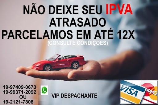 Logo da empresa - VIP DESPACHANTE