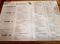 Restaurant français Restaurant Le Petit Bouchon à Albi (la carte)