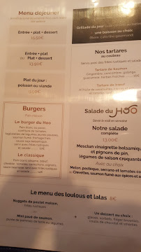 Restaurant Le HOO Saint Grégoire près de Rennes à Saint-Grégoire menu