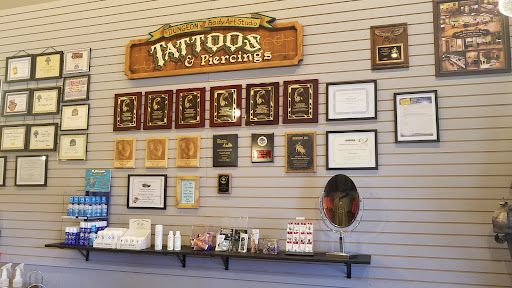 Explore warrior tattoo sleeve ideas, creative tattoo ideas in Canon City, available at Tattoos By Richie Streate