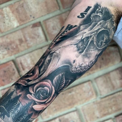 Explore master chief tattoo ideas, creative tattoo ideas in Tallmadge, available at Killjoy tattoo