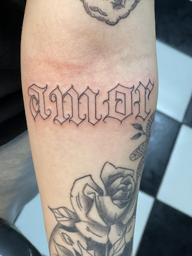Explore cute face tattoo ideas, creative tattoo ideas in Midlothian, available at Firehouse Tattoos