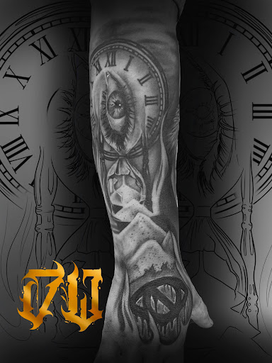 Explore rose cover up tattoo ideas, creative tattoo ideas in North Fort Myers, available at Loyal 2 The Coil Tattoos & Body Piercings