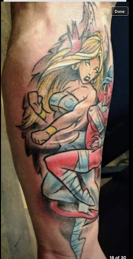 Explore full neck tattoo ideas, creative tattoo ideas in Okeechobee, available at Muck City Tattoos & Piercings