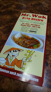 Mr. Wok à Leipzig menu