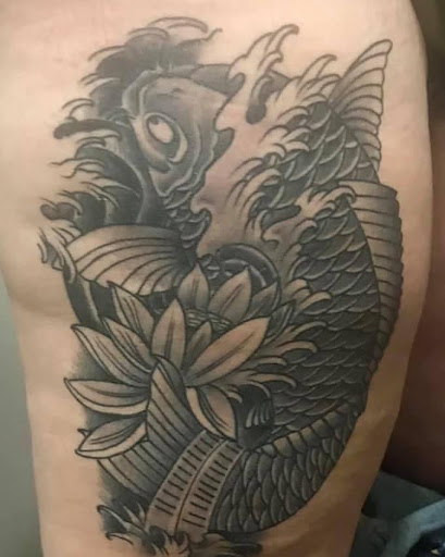 Explore ortiz tattoo ideas, creative tattoo ideas in Helena, available at Velvet Rose Tattoo