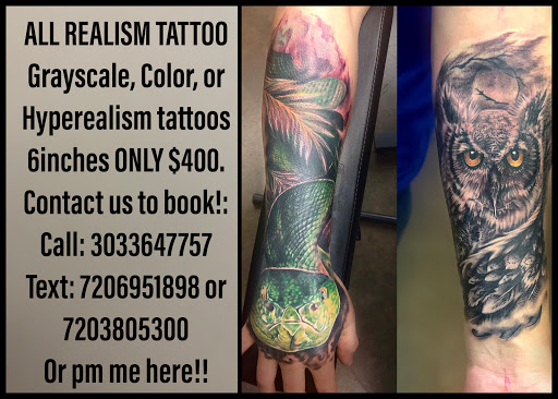 Explore black tattoo ideas for women, creative tattoo ideas in Parker, available at Sublime Colorado Body Mod And Tattoo