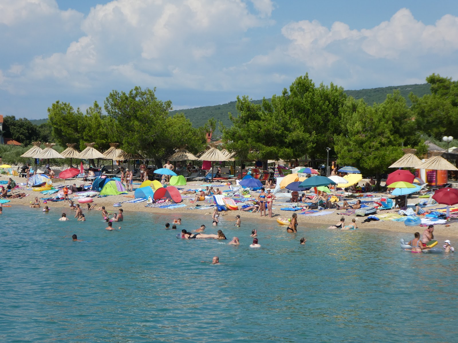 Photo of Punat beach II amenities area