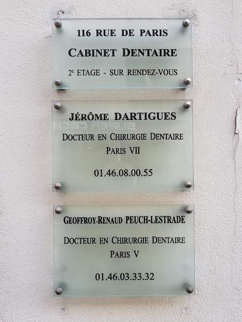 Dr Jérôme DARTIGUES à Boulogne-Billancourt