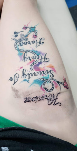 Explore anniversary tattoo ideas for couples, creative tattoo ideas in Cadillac, available at Perfect Tattoos & Body Piercings