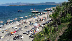 İzmir Urla Saklikoy Plaj'in fotoğrafı kısmen otel alanı