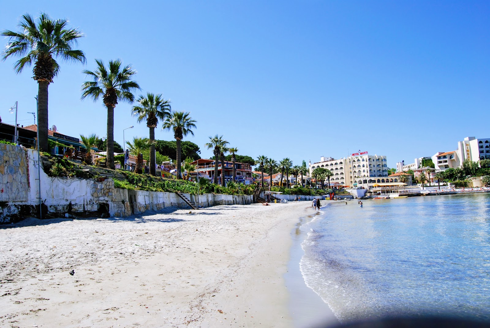 Photo of Kusadasi Ladies beach with very clean level of cleanliness