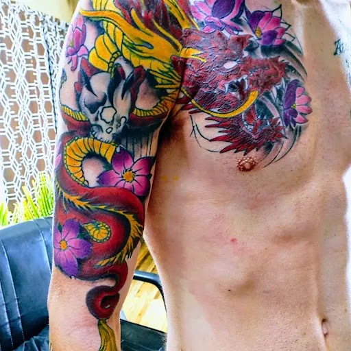 Explore temp tattoo ideas, creative tattoo ideas in Angola, available at SafeHouse Ink