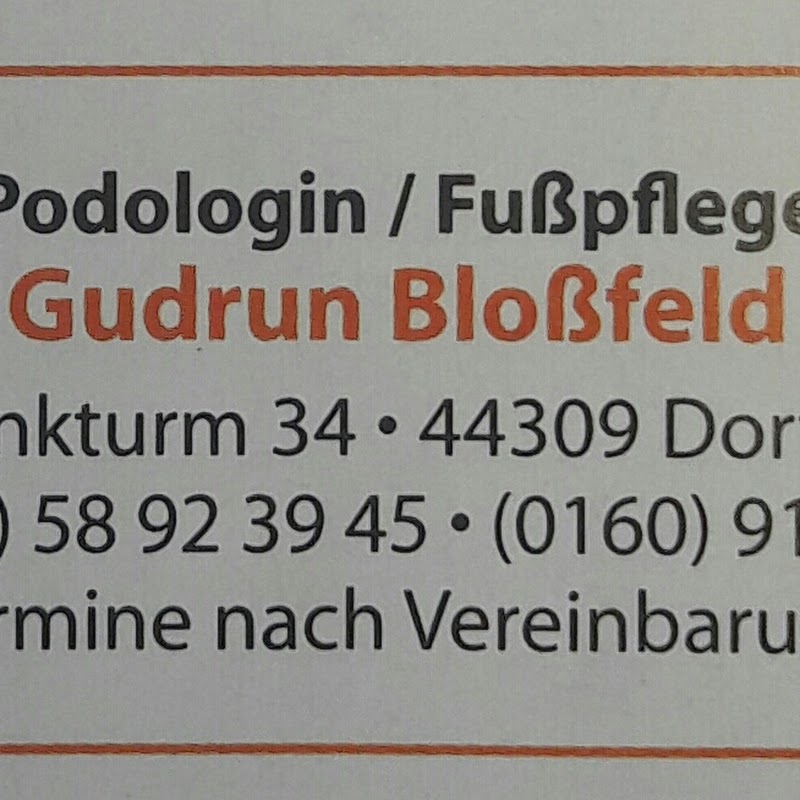 Podologische Fußpflege Gudrun Bloßfeld