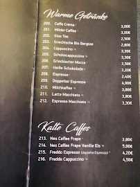 Ariston à Rerik menu