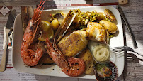 Plats et boissons du Restaurant de fruits de mer La Ferme Marine - L'assiette du port à Marseillan - n°7