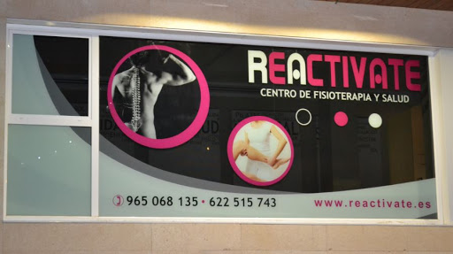 Centro De Fisioterapia y Salud Reactivate, Santa Pola - Alicante