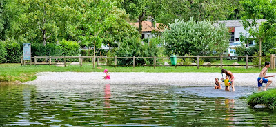 Plage de Brantôme à Brantôme en Périgord