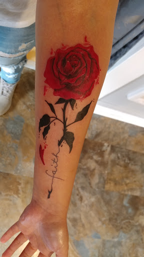 Explore tattoo ideas for drummers, creative tattoo ideas in Astoria, available at Astoria Tattoo Company & Pretty in Ink Perm Cosmetics