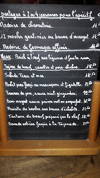 Restaurant français Les Tables de la Fontaine à Toulon (la carte)