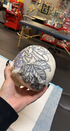 Explore mens travel tattoo ideas, creative tattoo ideas in Merrillville, available at Sacred Moon Private Tattoo Studio