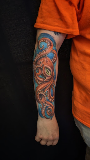 Explore irish flag tattoo ideas, creative tattoo ideas in Mc Kees Rocks, available at Exile Ink