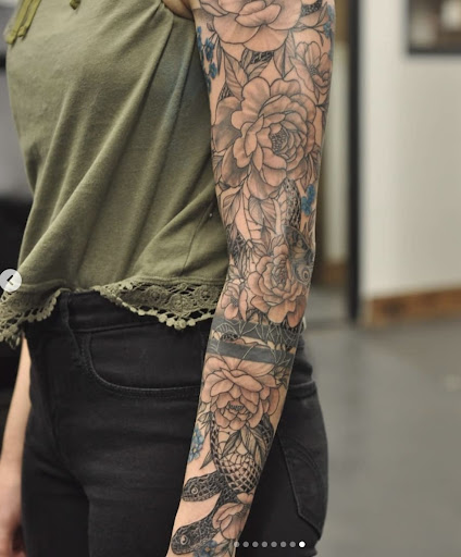 Explore mechanic tattoo ideas for guys, creative tattoo ideas in Olympia, available at Sorry Mom Ink Tattoos & Piercings Olympia