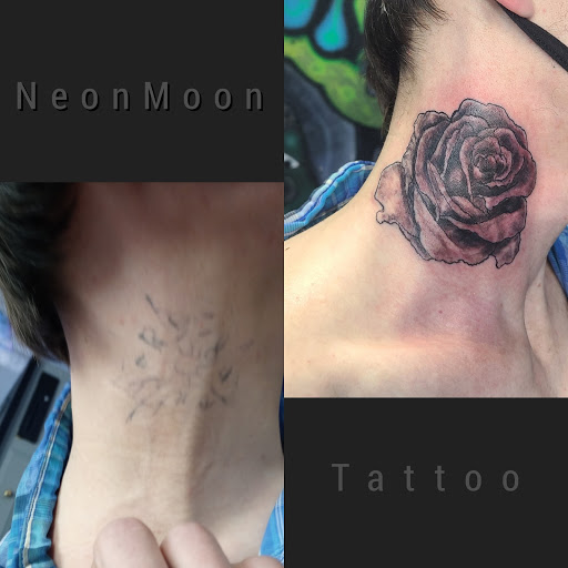Explore family arm sleeve tattoo ideas, creative tattoo ideas in Pittsburg, available at NeonMoon Tattoo