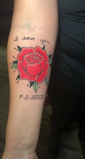 Explore sun moon star tattoo ideas, creative tattoo ideas in Sioux Falls, available at Starry Eyed Studio